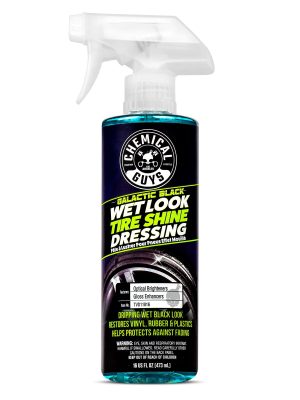 Galactic Black Wet Look Tire Shine Dressing (16oz)