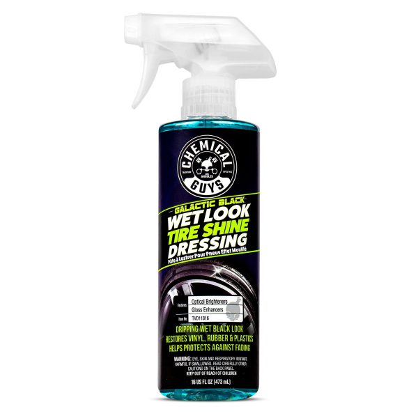 Galactic Black Wet Look Tire Shine Dressing (16oz)