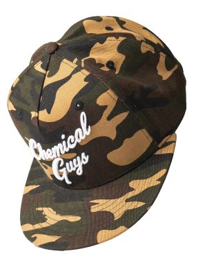 Snap-It-Back Camo Script Hat