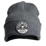 Chemical Guys Full Ribbed Beanie. Gray