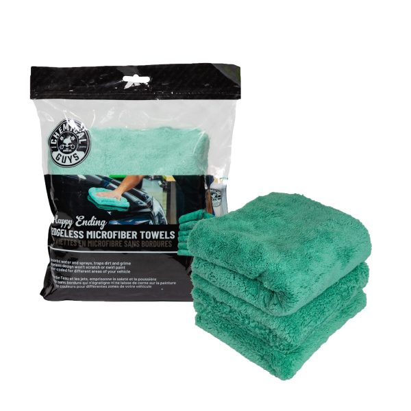 Happy Ending Edgeless Microfiber Towel 3-Pack