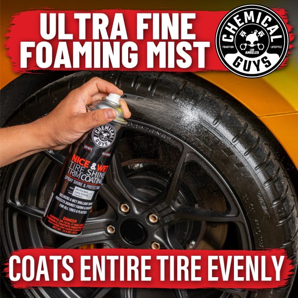 Nice and Wet Tire Shine Protective Coating