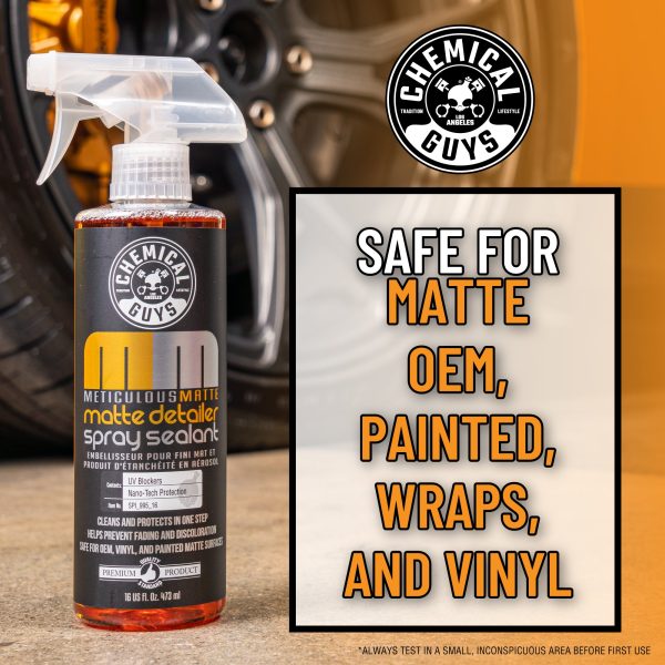 Meticulous Matte Detailer Spray & Sealant for Crisp Satin & Matte Finishes