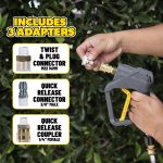 TORQ Snubby Pressure Washer Gun - Foam Cannon Attachment