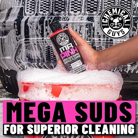 Power Spray Snow Foam Cannon w/ Mr Pink Shampoo Bundle