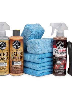 Leather & Fabric Interior Cleaner Deluxe Kit