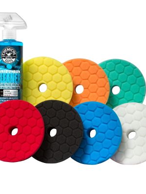 Detail & Polish 5.5 Buffing Pad Variety Pack w/Polishing Pad Cleaner