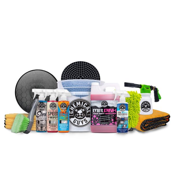 Mr. Pink Ultimate Detailing Foam Party Kit with Foam Gun