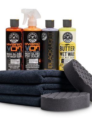 Black Car Care Kit