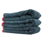 Premium Red Line Microfiber Towel 3-Pack